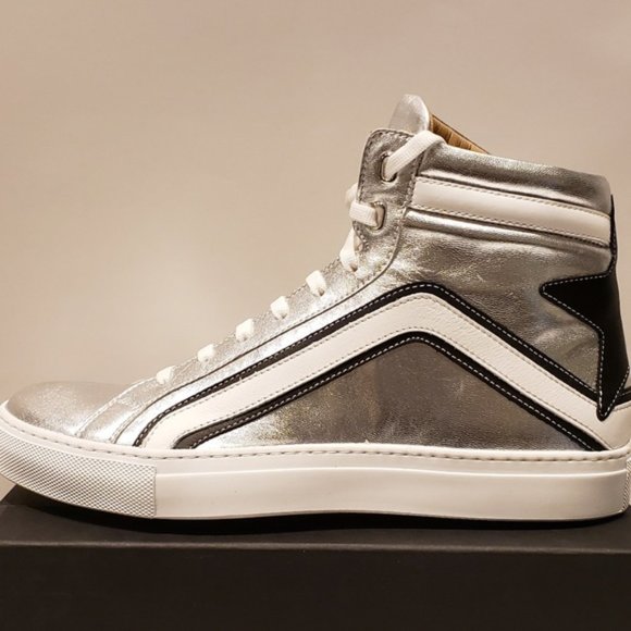 Belstaff Dillon High Top Fashion Sneakers - Picture 5 of 7